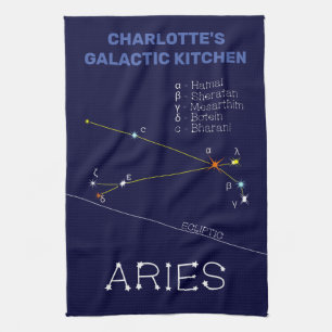 Linge De Cuisine Zodiac Constellation