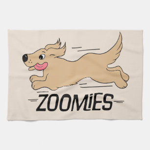 Linge De Cuisine Zoomie de chien