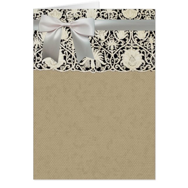 Linge de dentelle mariage blanc classique jolie (Devant)