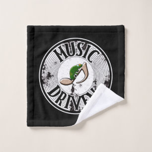Linge de toilette à musique