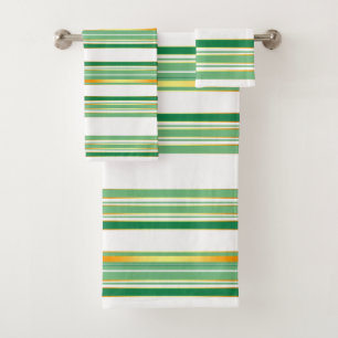 Linge Luxe Populaire Green Gold Texture Collection