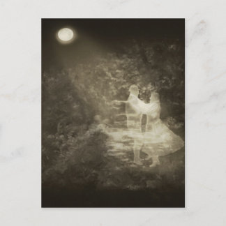 Linger im Mondlicht 1 antiquiert Postkarte