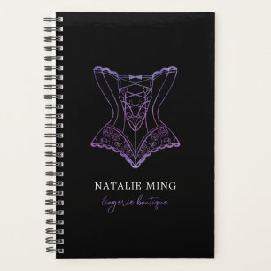 Lingerie Boutique Logo Planneur Parties scintillan