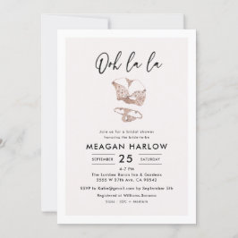 Lingerie Shower Hen Party Invitation
