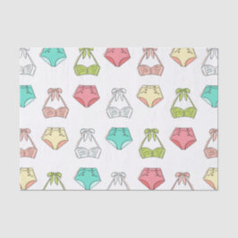 Lingerie Summer Swimsuit Dusche Seidenpapier