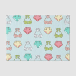 Lingerie Summer Swimsuit Dusche Seidenpapier