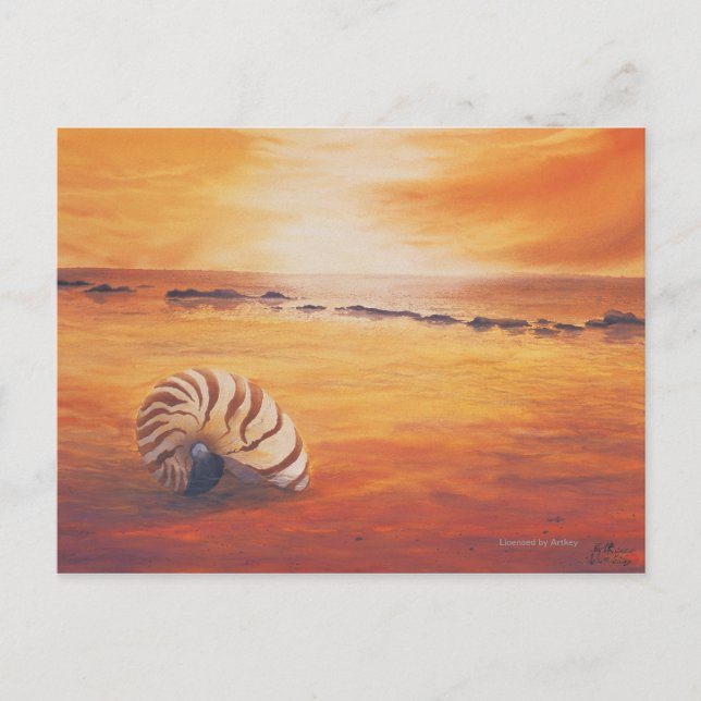 Lingering Postkarte (Vorderseite)