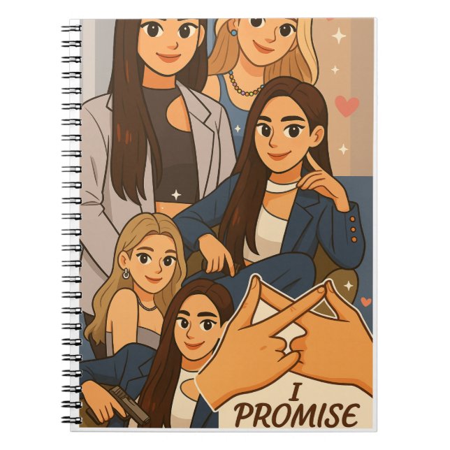 LingOrm "Only You Series"  Notizblock (Vorderseite)