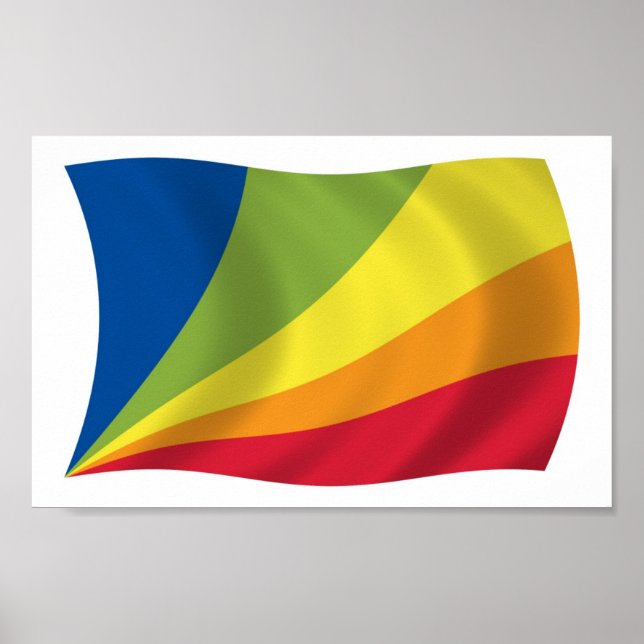 Lingua Franca Nova Affiche de drapeau Impression (Devant)