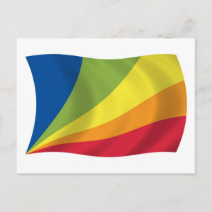 Lingua Franca Nova Flag Postkarte