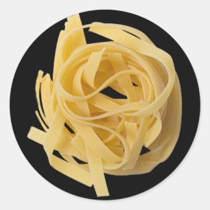 Linguini Runder Aufkleber