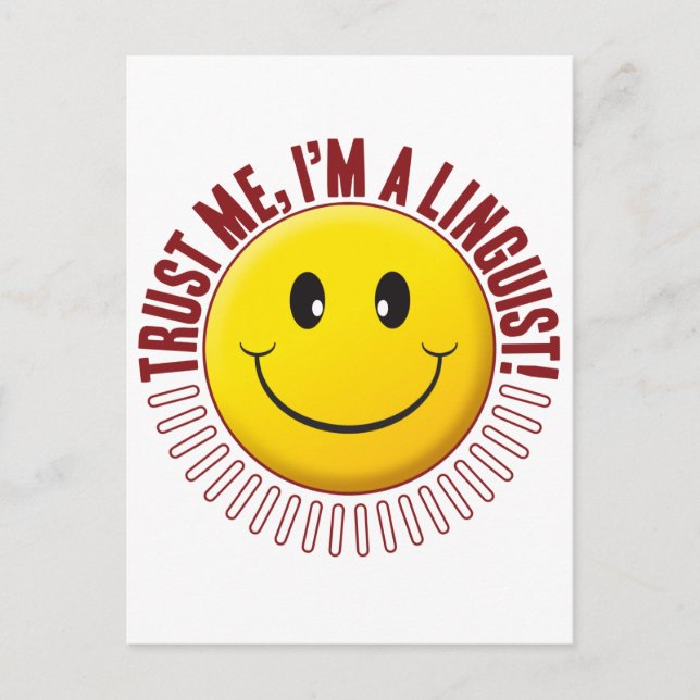 Linguist Trust Postkarte (Vorderseite)