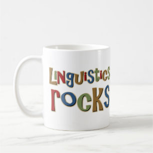 Linguistik-Felsen Kaffeetasse