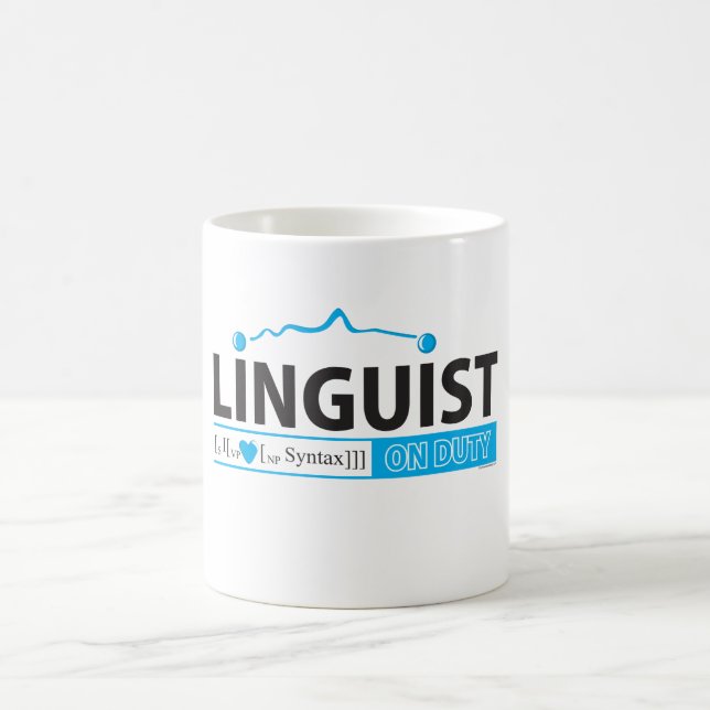 Lingustics Tasse (Mittel)