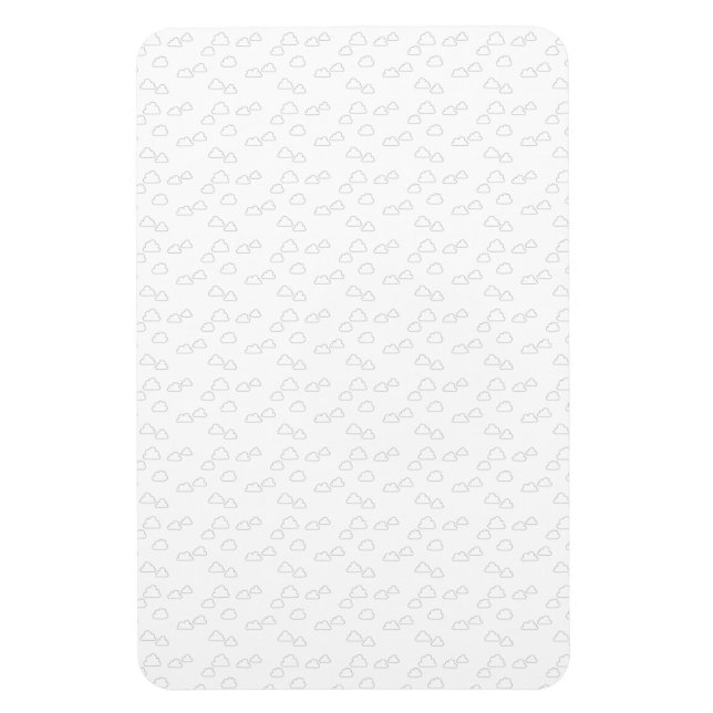 Linie Art, Alabaster Magnet (Vertikal)