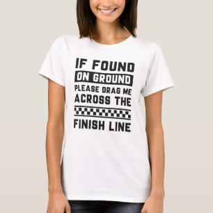 Linie beenden T-Shirt