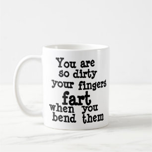 Linie Farty Fingers Kaffeetasse