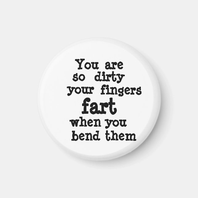 Linie Farty Fingers Magnet (Vorne)