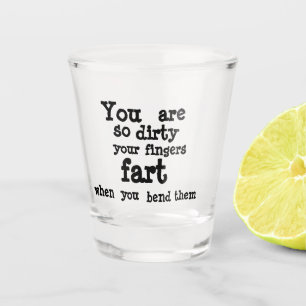 Linie Farty Fingers Schnapsglas