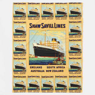 Linie Shaws Savill Fleecedecke