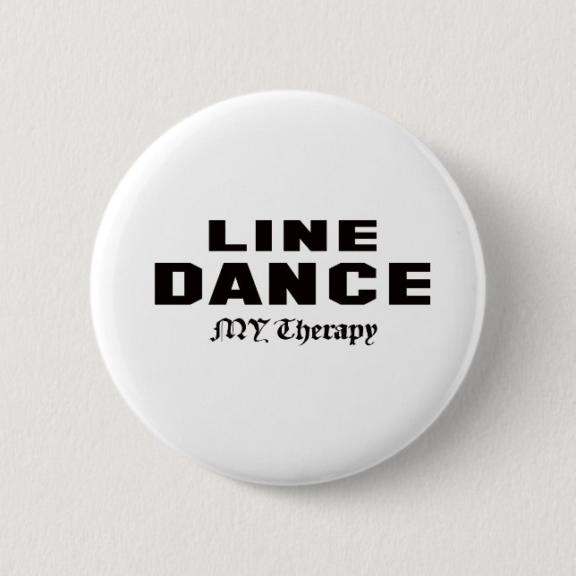 Linie Tanz meine Therapie Button (Vorderseite)
