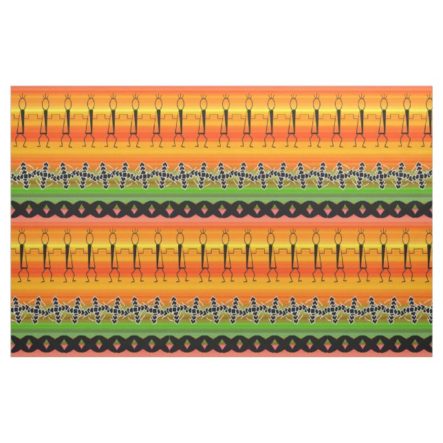 Linie Tanz Stoff (Fat Quarter (45,7 x 55,9 cm))
