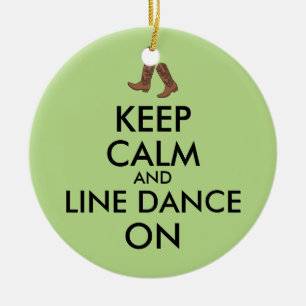 Linie Tanzen-Geschenk behalten ruhige Keramik Ornament