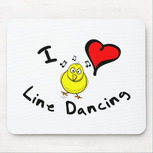 Linie Tanzen-Geschenkartikel - i-Herz-Linie Tanzen Mousepad