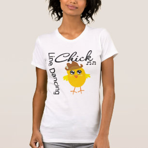 Linie Tanzen-Küken T-Shirt