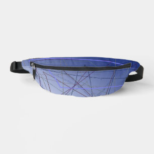 Linien auf Linien Bauchtasche