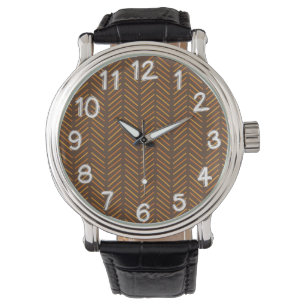 Linien der 70er Jahre Armbanduhr