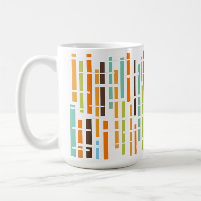 Linien der 70er Jahre Kaffeetasse (Links)