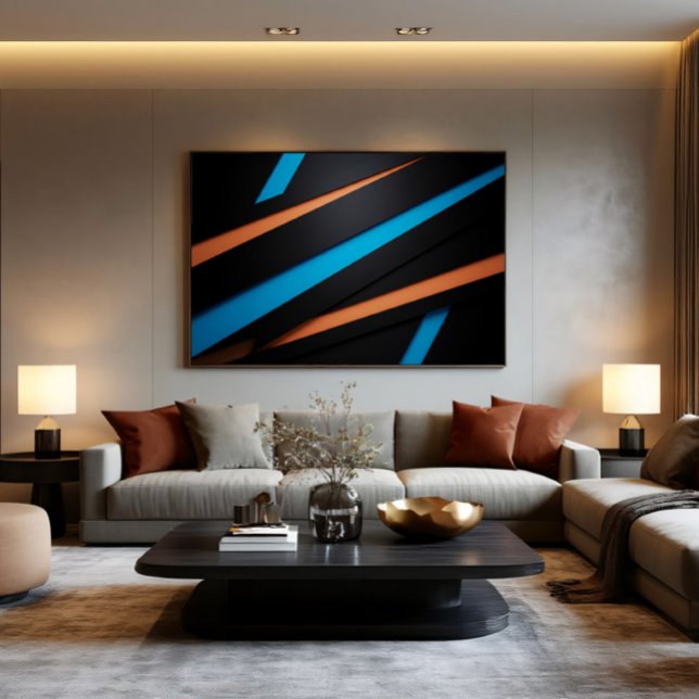 Linien in Bewegung Leinwanddruck (Von Creator hochgeladen)