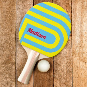 Linien-Labyrinth-Ping-Pong-Schläger Tischtennis Schläger
