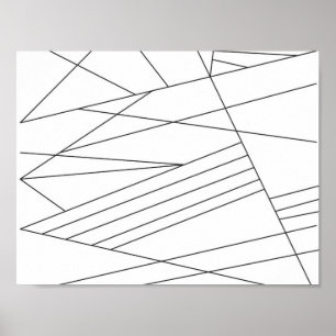 Linien Poster