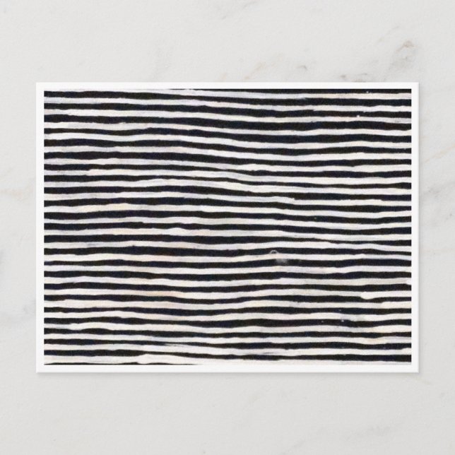 Linien Postkarte (Vorderseite)