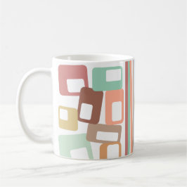 Linien und Rechtecke Kaffeetasse