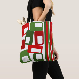 Linien und Rechtecke Tasche