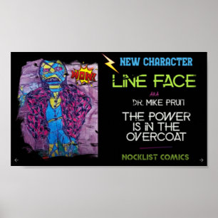 LINIENFLÄCHE - MIKE POSTER
