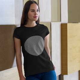 Linienkreis T-Shirt