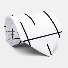 Linienmuster Krawatte