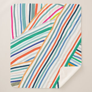 Linienmuster Sherpadecke