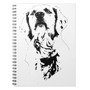 Linienstudie, ruhiges Journal Notizblock