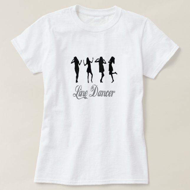 Linientänzer T-Shirt (Design vorne)