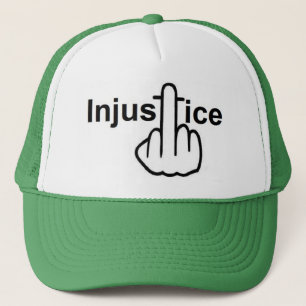 L'Injustice casquette Est Mauvaise