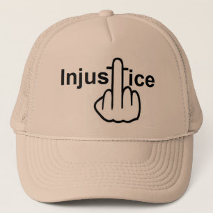 L'Injustice casquette Est Mauvaise