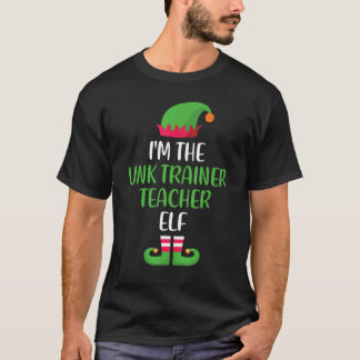 Link Trainer Lehrer Elf Weihnachten Familie Zusamm T-Shirt