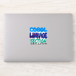 Linkage Section in Cobol-Programmierung Sticker