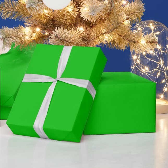 Linke grüne Allokassenhelle, helle, einfache Singl Geschenkpapier (Feiertage)