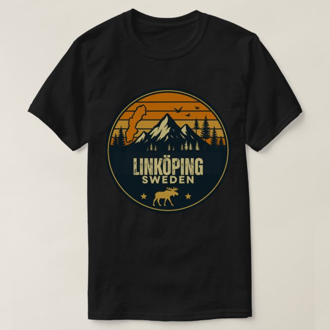 Linköping, Schweden T-Shirt (Design vorne)